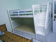 Giường Tầng casa (1m2-1m2) Gỗ Tự Nhiên