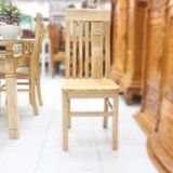 Bộ Bàn Ăn Gỗ Sồi 2 Tầng