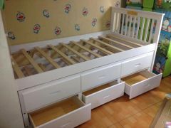 Giường Tầng Hộp Viking (màu vàng)