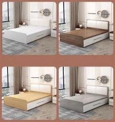 Giường hộc kéo 1m2 thiết kế hiện đại AMIZ GN-2258