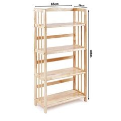 Kệ Sách 4 Tầng (Rộng 60cm)TỰ NHIÊN