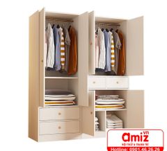Tủ áo Gỗ Công Nghiệp AMIZ - 003