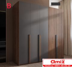 Tủ áo Gỗ Công Nghiệp Hiện Đại AMIZ - 004