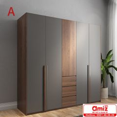 Tủ áo Gỗ Công Nghiệp Hiện Đại AMIZ - 004