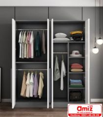 Tủ áo Gỗ Công Nghiệp AMIZ - 005