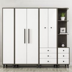 Tủ Áo Gỗ Công Nghiệp Hiện Đại AMIZ - 006