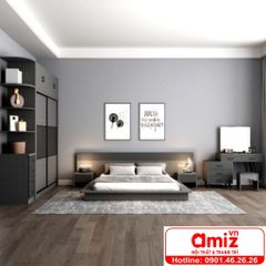 Giường Ngủ Hiện Đại Bắc Âu AMIZ-006