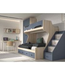 Giường Tầng Thông Minh Cho Bé Thiết Kế Hiện Đại GT-249