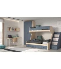 Giường Tầng Thông Minh Cho Bé Thiết Kế Hiện Đại GT-249