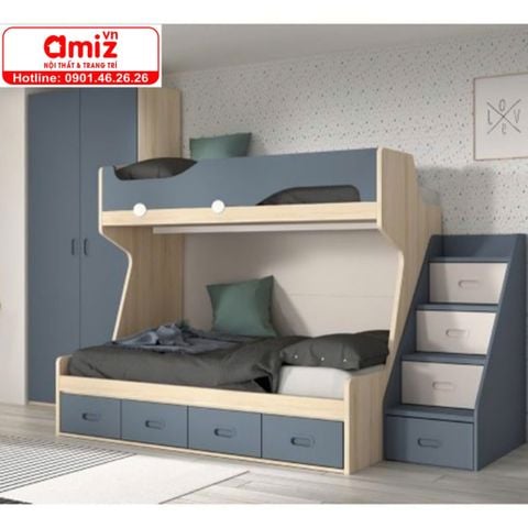 Giường Tầng Thông Minh Cho Bé Thiết Kế Hiện Đại GT-249