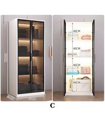 Tủ Quần Áo Kính Đẹp Cao Cấp TQA-132
