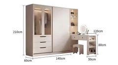 Tủ Quần Áo Hiện Đại TQA-393