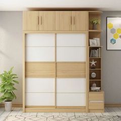Tủ liền kệ trang trí cho phòng ngủ DTA07