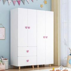 Tủ Quần Áo Trẻ Em Cao Cấp 1m60 Có Thể Tách Thành 2 Tủ Đơn Thương Hiệu Amiz- A61