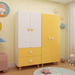 Tủ Quần Áo Trẻ Em Cao Cấp 1m60 Có Thể Tách Thành 2 Tủ Đơn Thương Hiệu Amiz- A61
