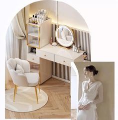 Tủ Bàn Trang Điểm Đẹp Cánh Kính Sang Trọng - AMIZ - 002