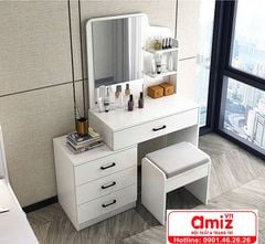 Bàn Trang Điểm Đẹp Bằng Gỗ Hiện Đại AMIZ-004
