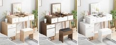 Bàn Trang Điểm Gương Lật Độc Đáo AMIZ-005