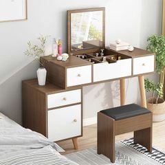 Bàn Trang Điểm Gương Lật Độc Đáo AMIZ-005