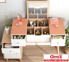 Bàn Trang Điểm Gương Lật Độc Đáo AMIZ-005