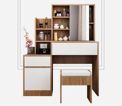 Bàn Trang Điểm Gỗ Đẹp Thiết Kế Sang Trọng Hiện Đại AMIZ-006