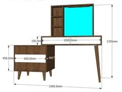 Bàn Trang Điểm Hiện Đại Thiết Kế Đa Năng AMIZ-010
