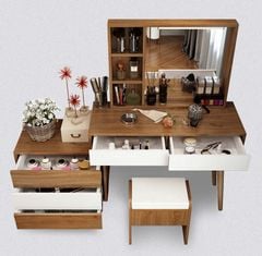 Bàn Trang Điểm Hiện Đại Thiết Kế Đa Năng AMIZ-010