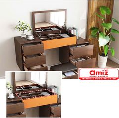 Bàn Trang Điểm Hiện Đại Thiết Kế Tiện Dụng AMIZ-016