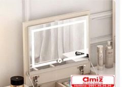 Kệ Tủ Trang Điểm Đẹp Sang Trọng AMIZ-018
