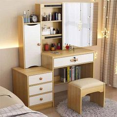 Bàn Phấn Gỗ Ép Đẹp Trang Nhã AMIZ-021