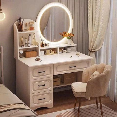 Bàn Phấn Bằng Gỗ Đẹp Sang Trọng AMIZ-022