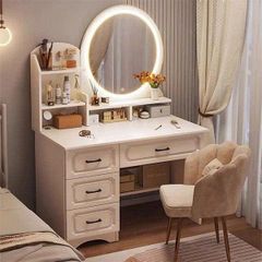 Bàn Phấn Bằng Gỗ Đẹp Sang Trọng AMIZ-022