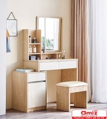Bàn Trang Điểm Gỗ Công Nghiệp Thiết Kế Nhỏ Gọn AMIZ-024