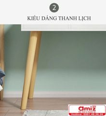 Bàn Trang Điểm Đẹp Thiết Kế Đơn Giản AMIZ-025