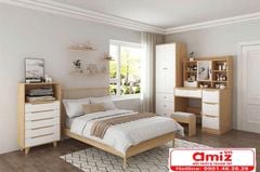 Bàn Phấn Tiện Dụng Bằng Gỗ Công Nghiệp AMIZ-028
