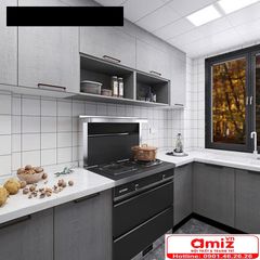 Mẫu tủ bếp đẹp đơn giản AMIZ-002