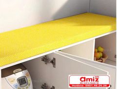 Tủ bếp đẹp hiện đại gỗ công nghiệp AMIZ-003