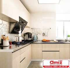 Hệ tủ module đa năng bằng gỗ cao cấp AMIZ-008