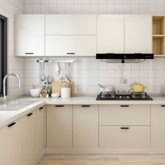 Mẫu tủ bếp cao cấp thiết kế tối giản AMIZ-011