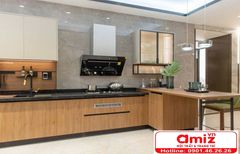 Tủ bếp module gia đình sang trọng AMIZ-016