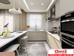 Tủ bếp bằng gỗ cao cấp AMIZ-017