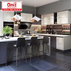 Tủ bếp thông minh gỗ công nghiệp AMIZ-021