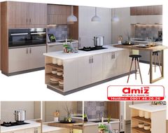 Tủ bếp thông minh gỗ công nghiệp AMIZ-021