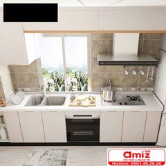 Tủ bếp đa chức năng thiết kế đẹp AMIZ-025