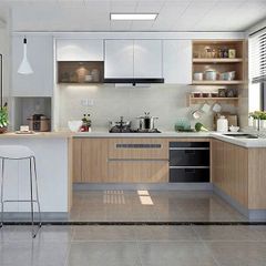 Tủ bếp cao cấp kiểu dáng đa dạng AMIZ-028