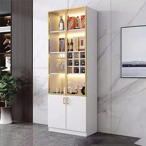 Mẫu tủ rượu kính đẹp sang trọng AMIZ-001