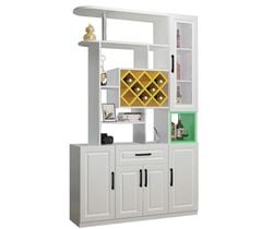 Tủ rượu phòng khách gỗ công nghiệp kích thước lớn AMIZ-003
