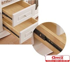 Tủ rượu gỗ công nghiệp thiết kế đẹp hiện đại AMIZ-004