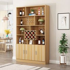 Tủ rượu bằng gỗ gia đình thiết kế đẹp AMIZ-005