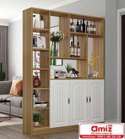 Tủ rượu gia đình thiết kế đa năng AMIZ-009